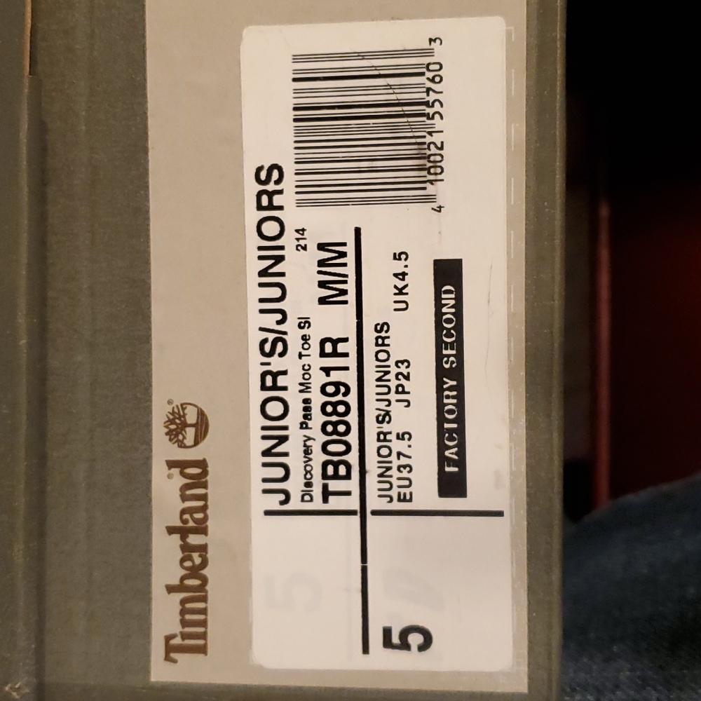 Timberland Jr size 5 brown - Picture 1 of 7